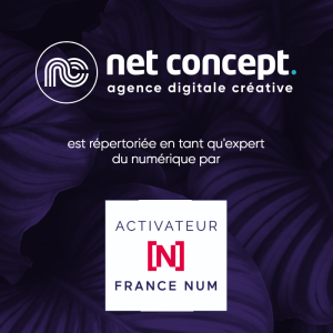 Net Concept devient activateur france num logos