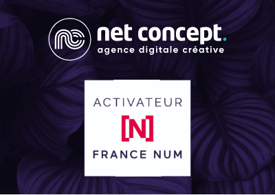 L'agence Web Net Concept est répertoriée Activateur France Num