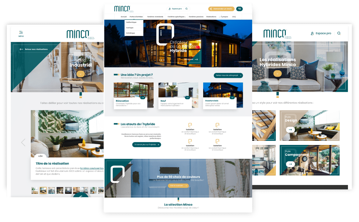 Refonte de la communication digitale Minco NET CONCEPT