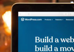 création de site internet avec WordPress