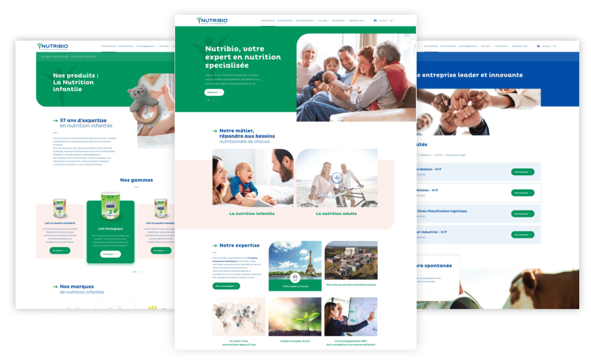 Nutribio site web